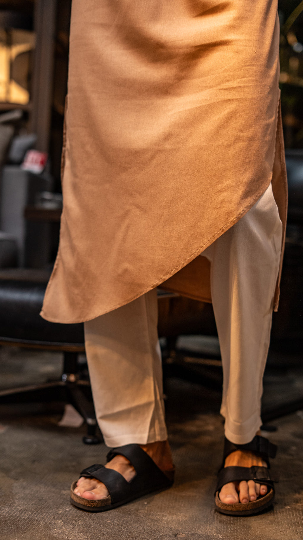 Tunica de lino Sahara