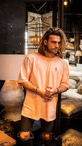 Camiseta oversize || Salmon