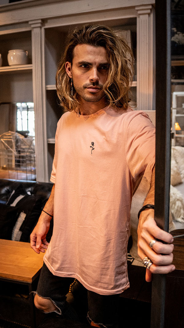 Camiseta oversize || Salmon