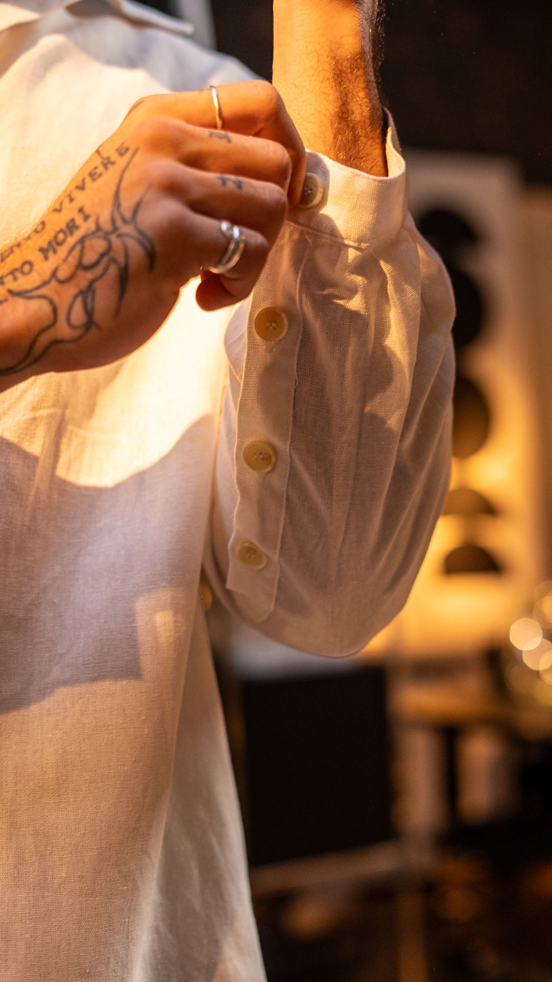 Camisa de lino Ibiza Jazmin